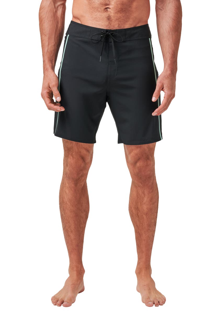 TravisMathew Making it Reef Board Shorts, Main, color, Black