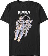 NASA Men's NASA Space Astronaut Logo Graphic T-Shirt