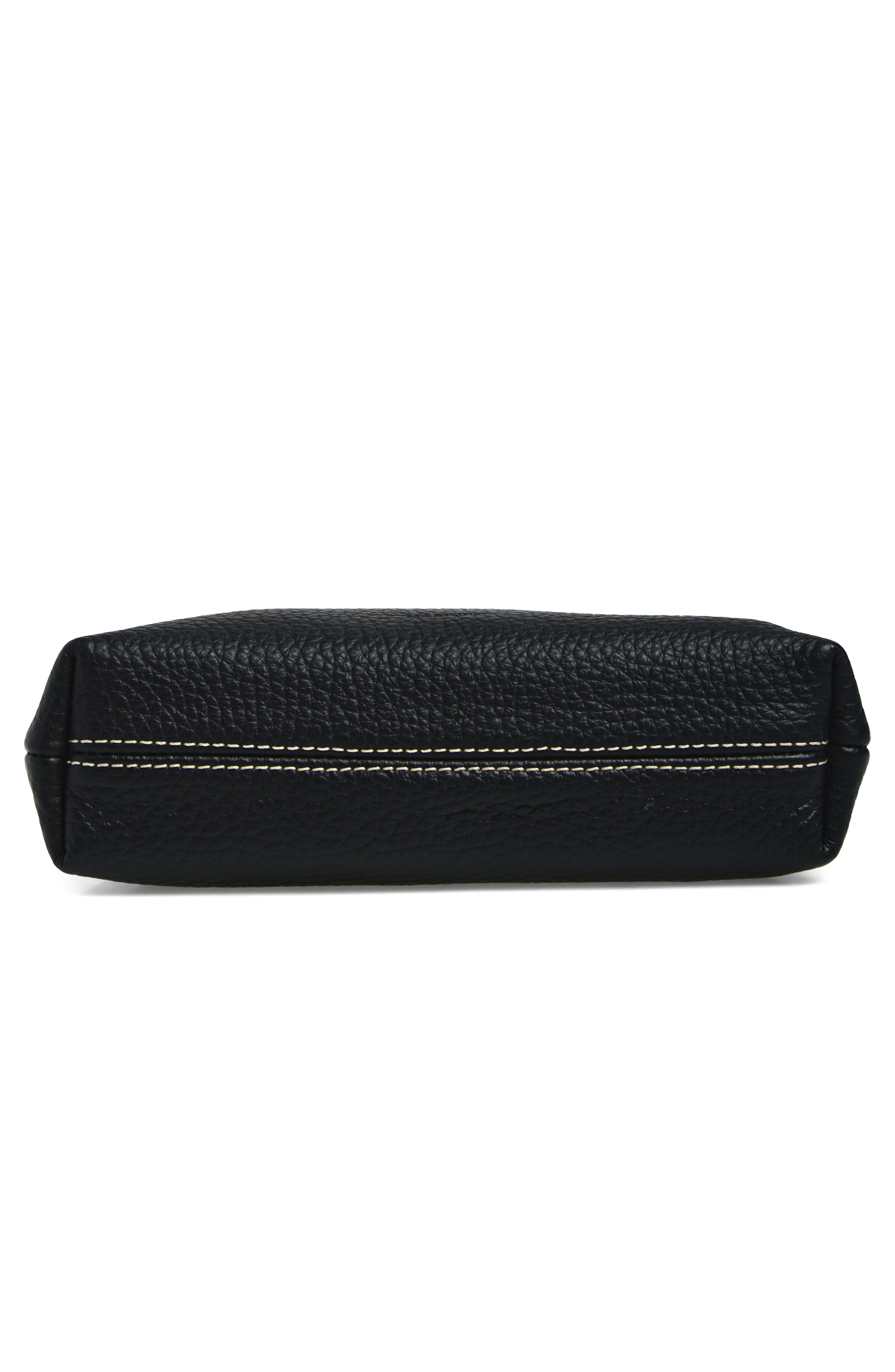Lié Studio The Nancy Pouch, Alternate, color, Black Grosgrain