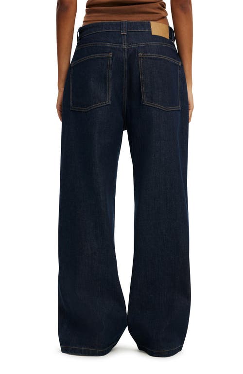 Cotton On Low Super Baggy Jean In Blue