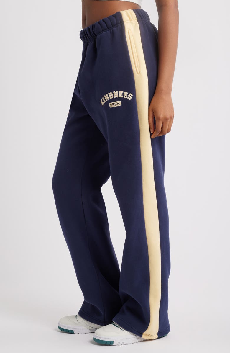 THE MAYFAIR GROUP Kindness Crew Wide Leg Sweatpants, Alternate, color, 