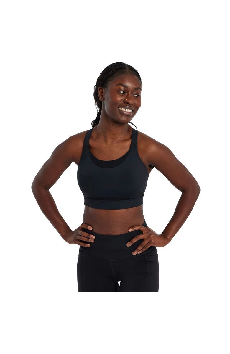 Oiselle Boom Bra - Women's, Main, color, Black