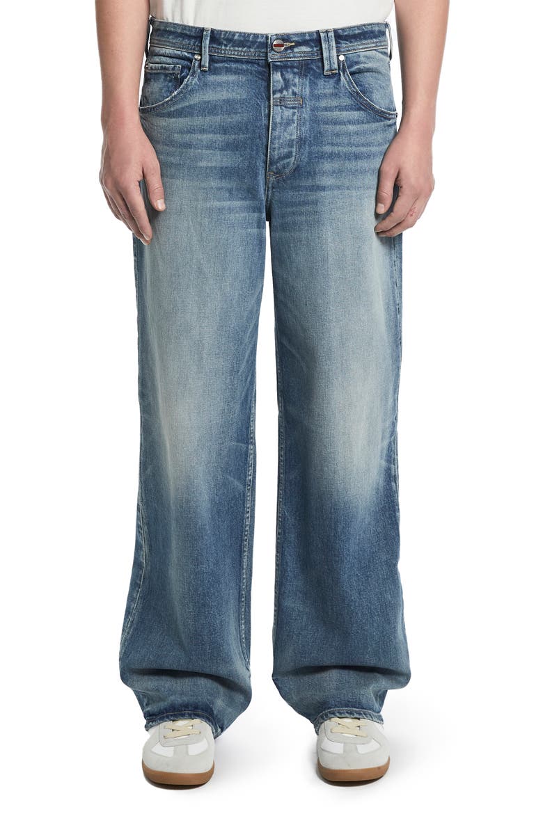 Wide Leg Jeans, Main, color, STARLING