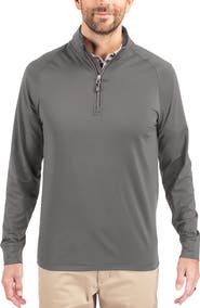 Cutter & Buck Adapt Knit Quarter Zip Pullover