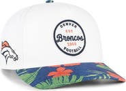 '47 Men's '47 White/Navy Denver Broncos Beach Side Hitch Adjustable Hat