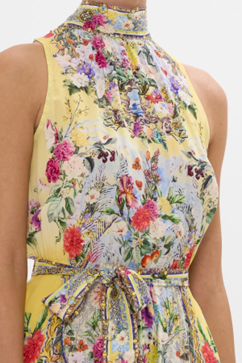 Necktie Dress With Elasticated Waist Flor Fantastica, Alternate, color, Flor Fantastica