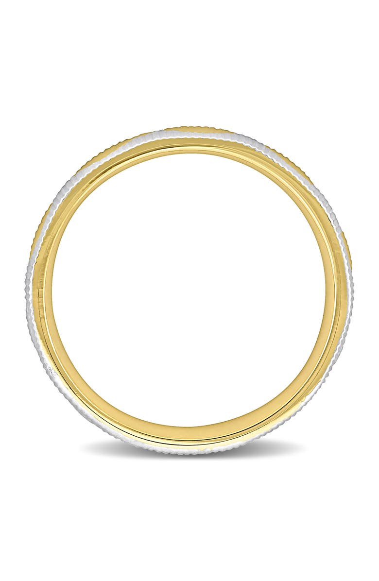 Julianna B. Wave Design Wedding Band 14k Two-Tone, Alternate, color, 
