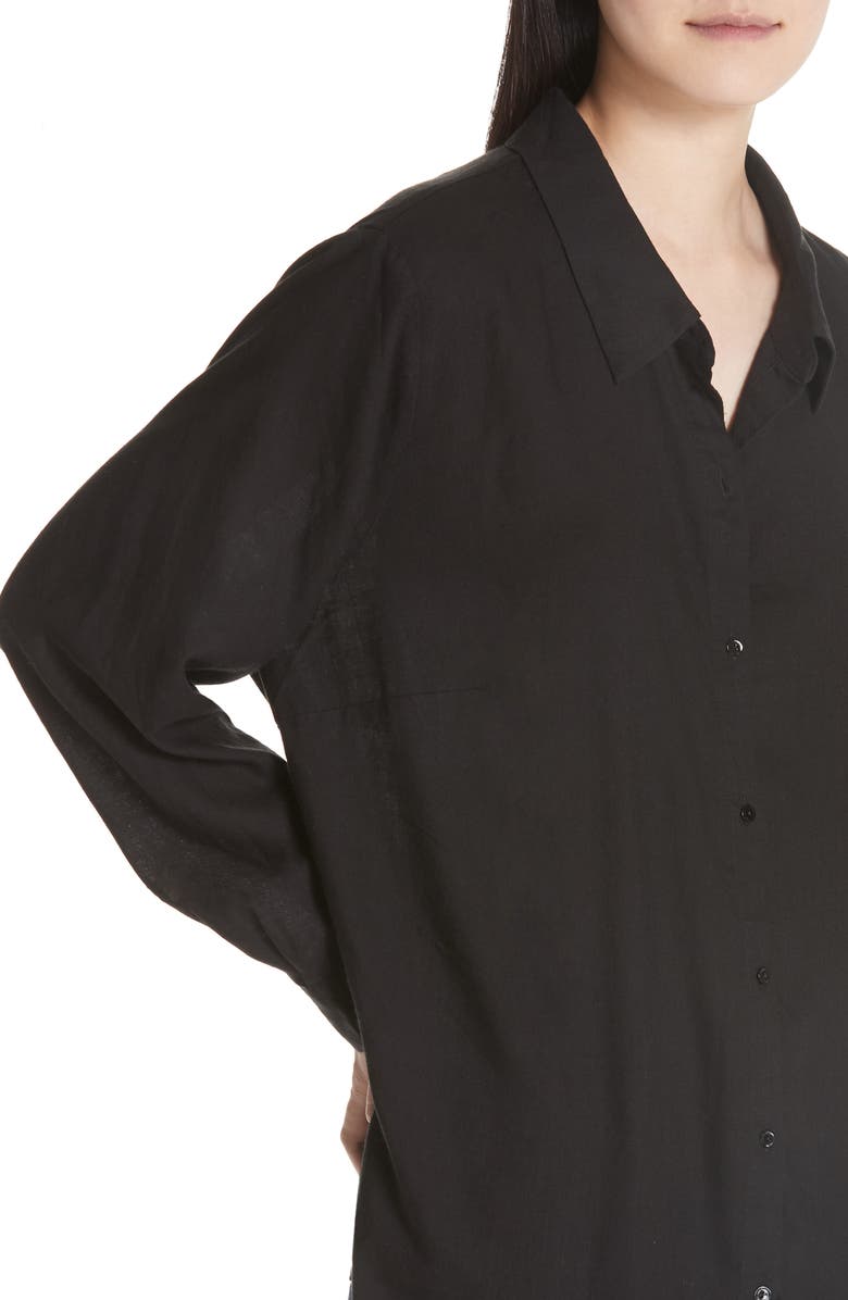 Eileen Fisher Tencel<sup>®</sup> Lyocell Shirt, Alternate, color, 