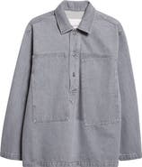 JW Anderson Patch Pocket Denim Rugby Shirt