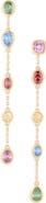 Swarovski Imber Mixed Cut Cubic Zirconia Drop Earrings