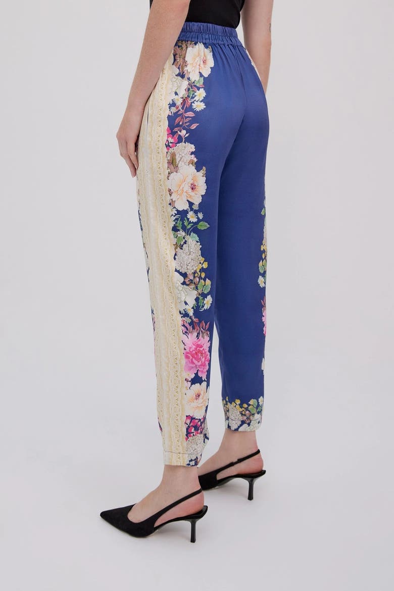 Amora Blue Trousers, Main, color, Blue