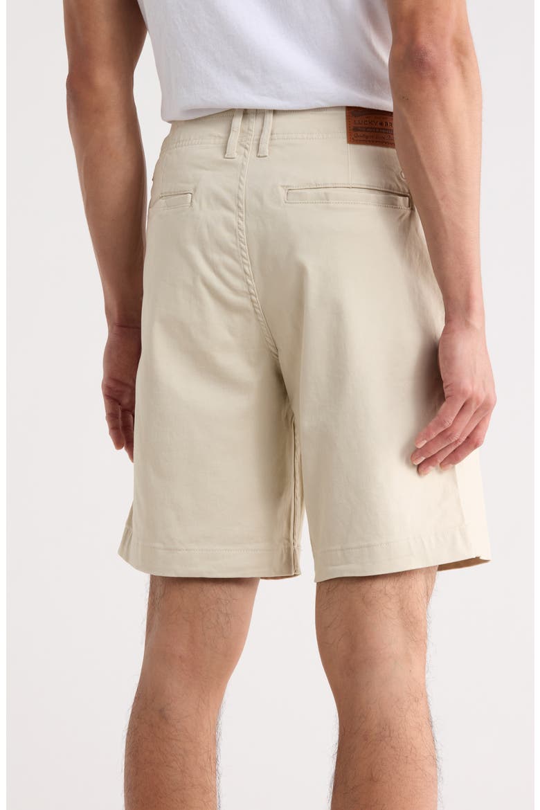 Stretch Cotton Sateen Chino Shorts, Alternate, color, MOONSTRUCK