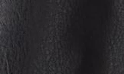 TOPMAN TOPMAN FAUX SHEARLING FAUX LEATHER JACKET