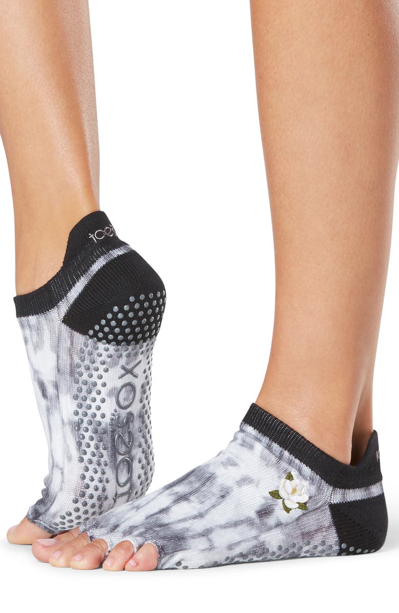 Tavi Noir ToeSox 2-Pack Low Rise Half Toe Gripper Socks, Alternate, color, 