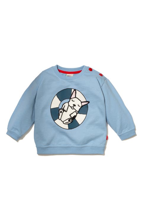Recycled Cotton & Organic Cotton Graphic Sweatshirt (Baby)
