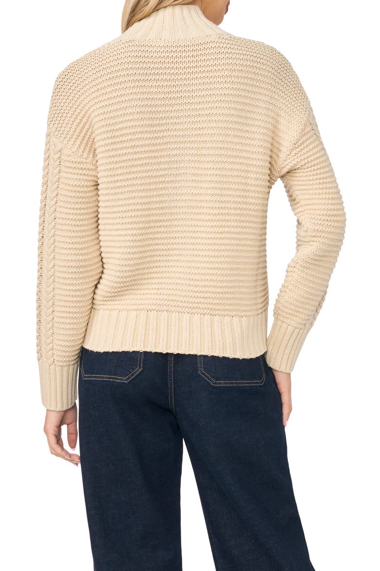Chunky Cardigan, Alternate, color, CHAMPAGNE CREAM