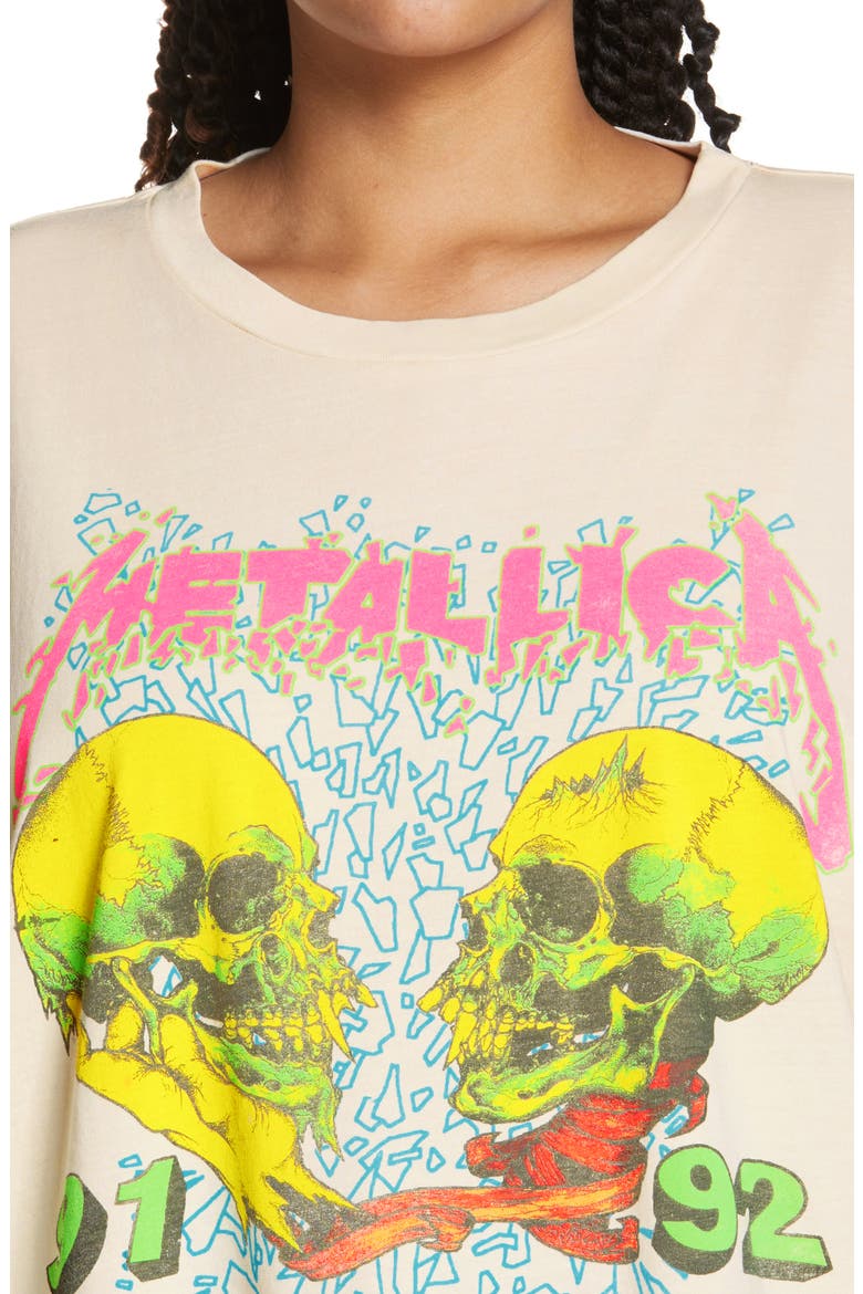 Metallica Wherever I May Roam Graphic Cotton Tee, Alternate, color, DIRTY WHITE