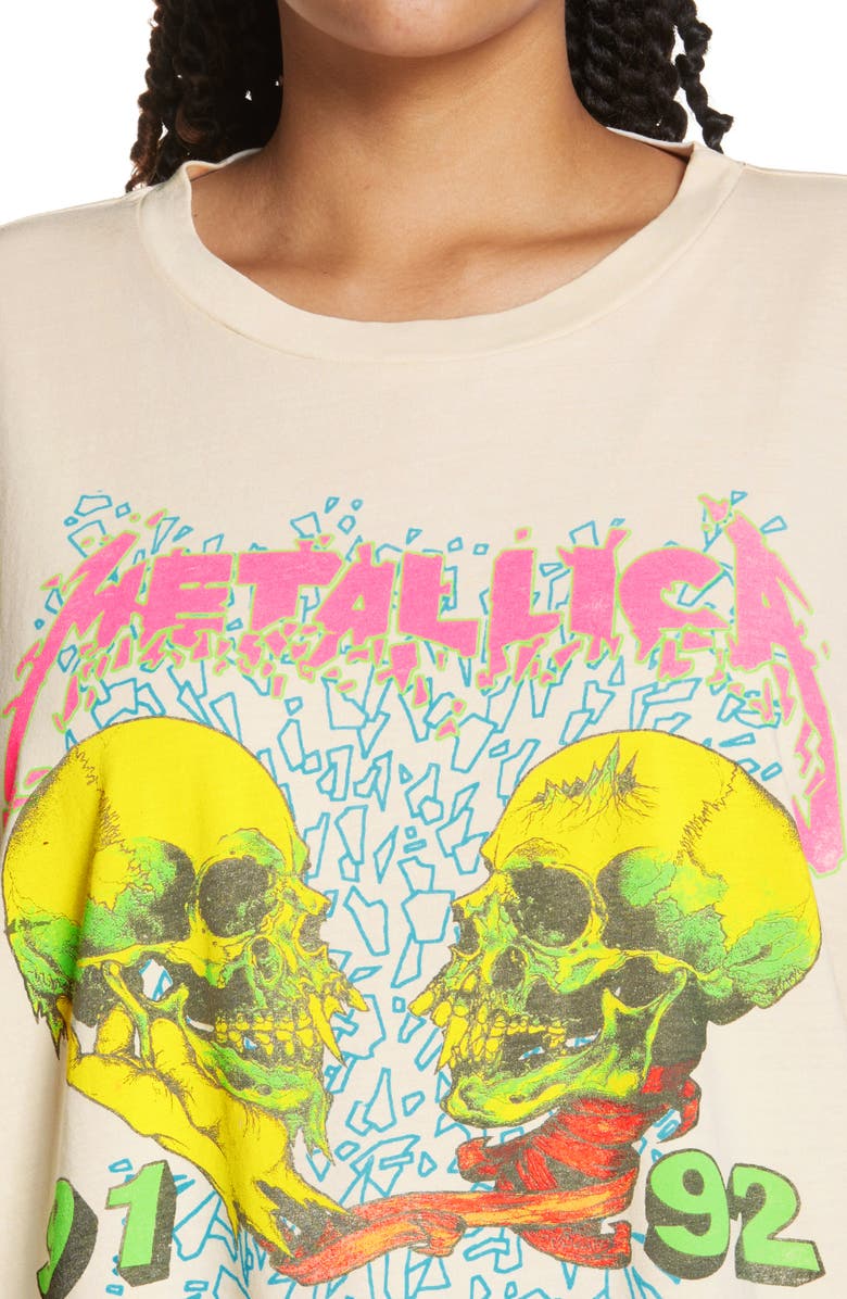 Daydreamer Metallica Wherever I May Roam Graphic Cotton Tee, Alternate, color,