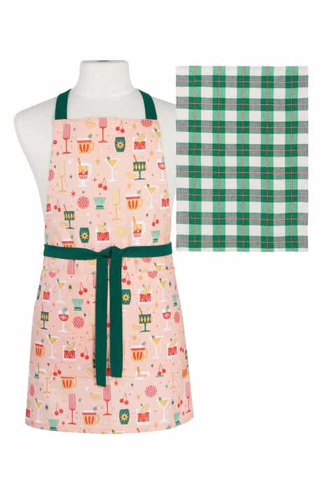 Holiday Spirits 2-Piece Apron & Tea Towel Set