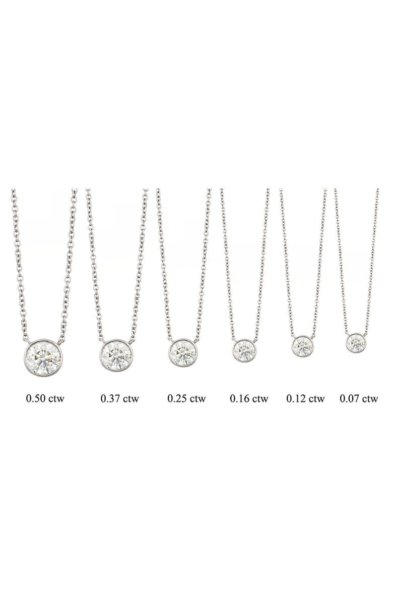 Bony Levy 14K Gold Bezel Set Diamond Pendant Necklace - 0.16 ctw, Alternate, color,