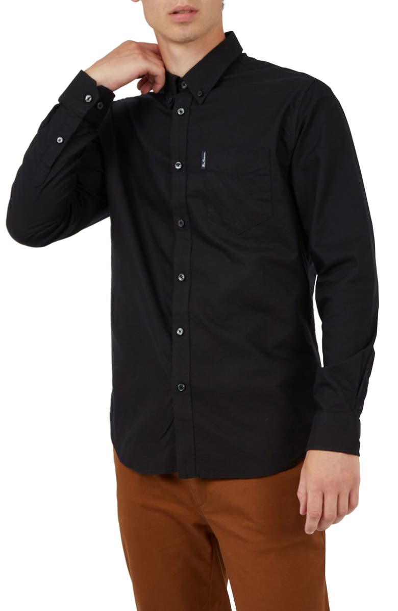 Ben Sherman Signature Organic Cotton Oxford Button-Down Shirt, Main, color, 