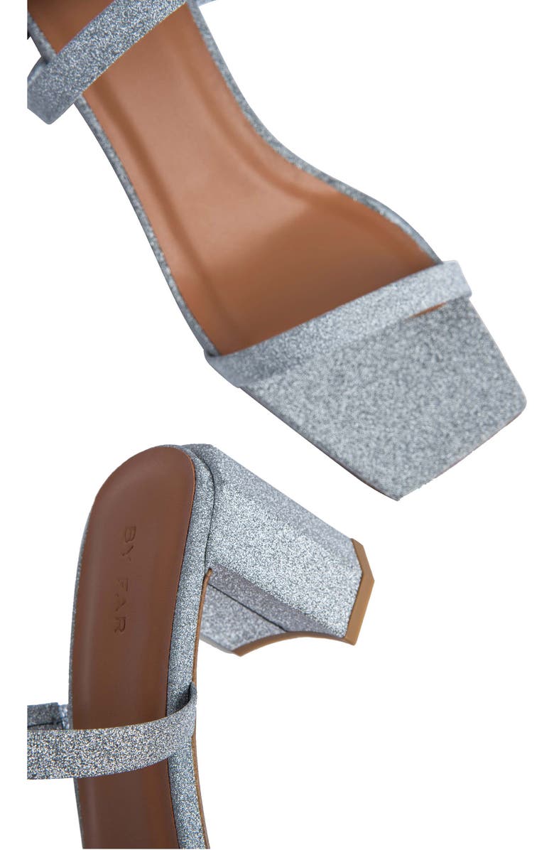 By Far Tanya Strappy Square Toe Sandal, Alternate, color,