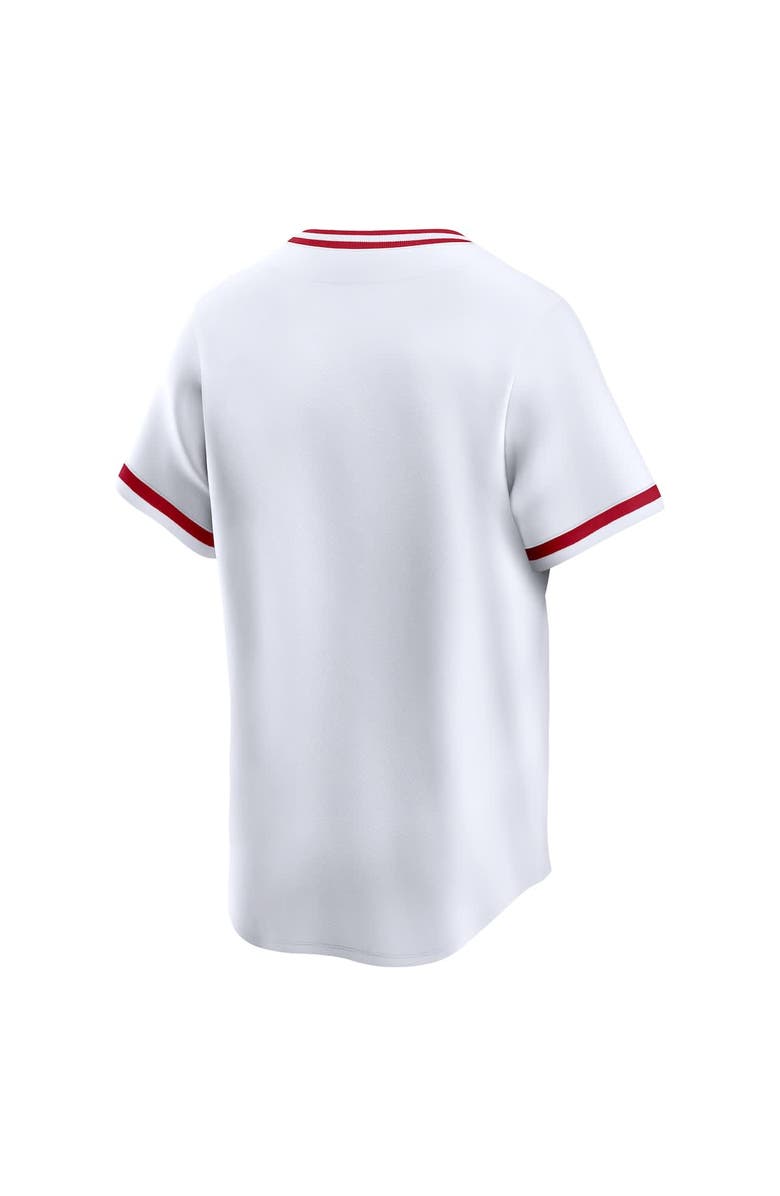 Nike Men's Nike White Cincinnati Reds Throwback Cooperstown Collection Limited Jersey, Alternate, color, White