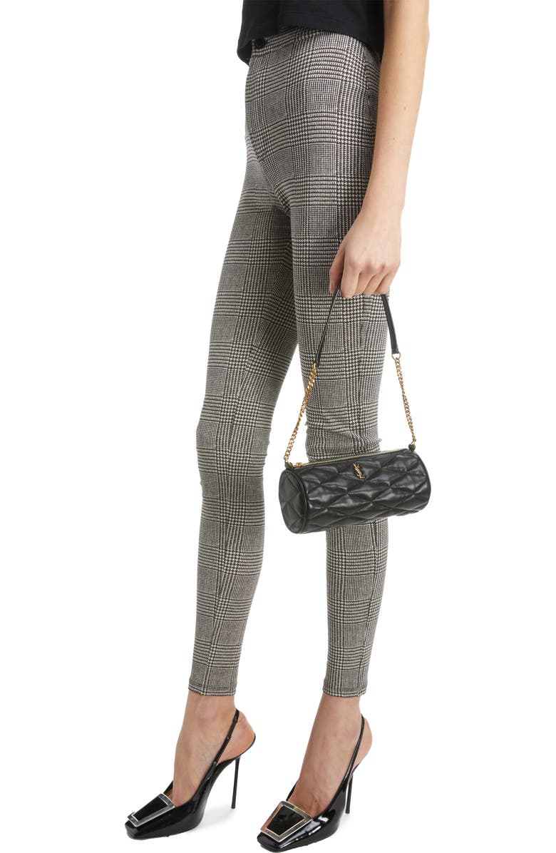 Saint Laurent Sade Quilted Leather Tube Bag, Alternate, color,