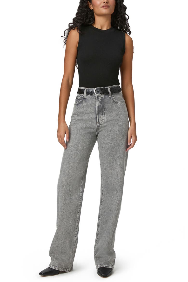 Sawyer High Waist Wide Leg Jeans, Alternate, color, MISTY MORNING