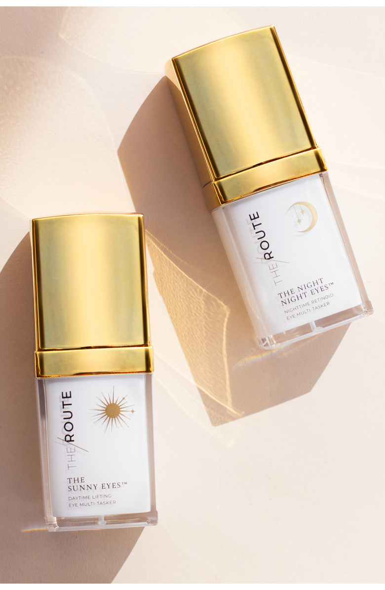 The Route Beauty 24 Hour Eye Duo The Sunny Eyes and The Night Night Eyes, Alternate, color, NO COLOR