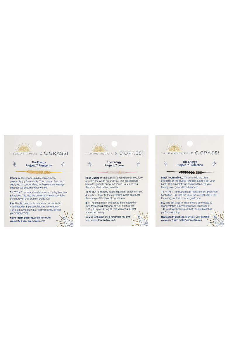 C. GRASSI The Energy Project Bracelet - Expression With Lapis Lazuli & Solid 14K Gold Bead, Alternate, color, Blue