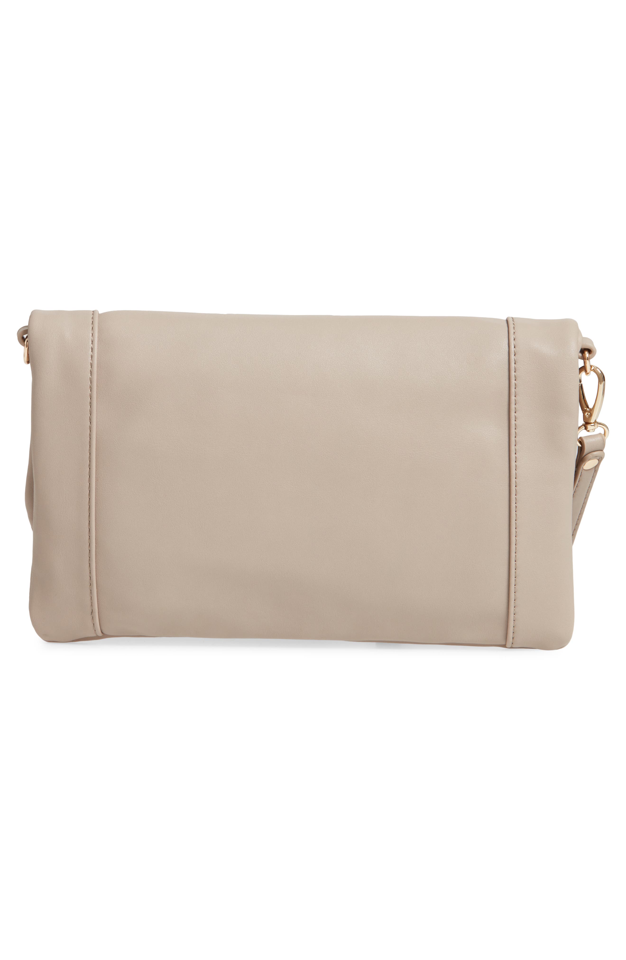 Sole Society Marlena Faux Leather Clutch.Crossbody Bag, Alternate, color, 