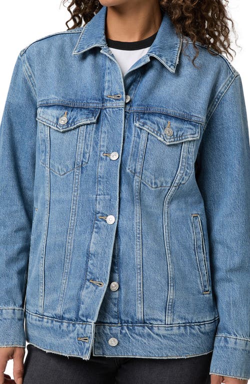 Paige Wren Denim Jacket In Blue