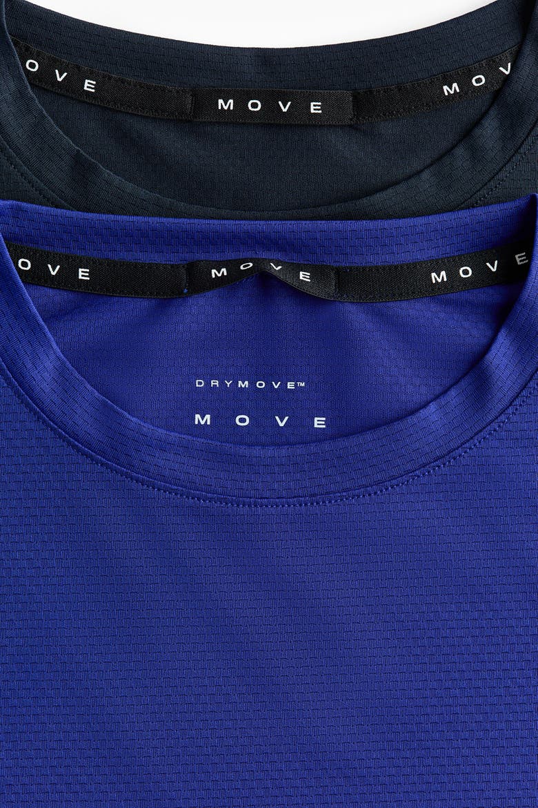 2-pack Sports Tops With Drymove, Alternate, color, Blue/navy blue