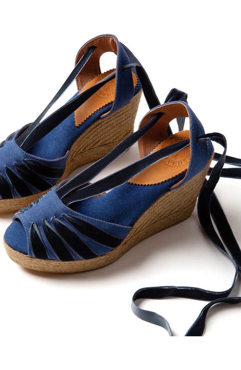 Penelope Chilvers High Catalina Dali Espadrille Platform Wedge, Alternate, color,