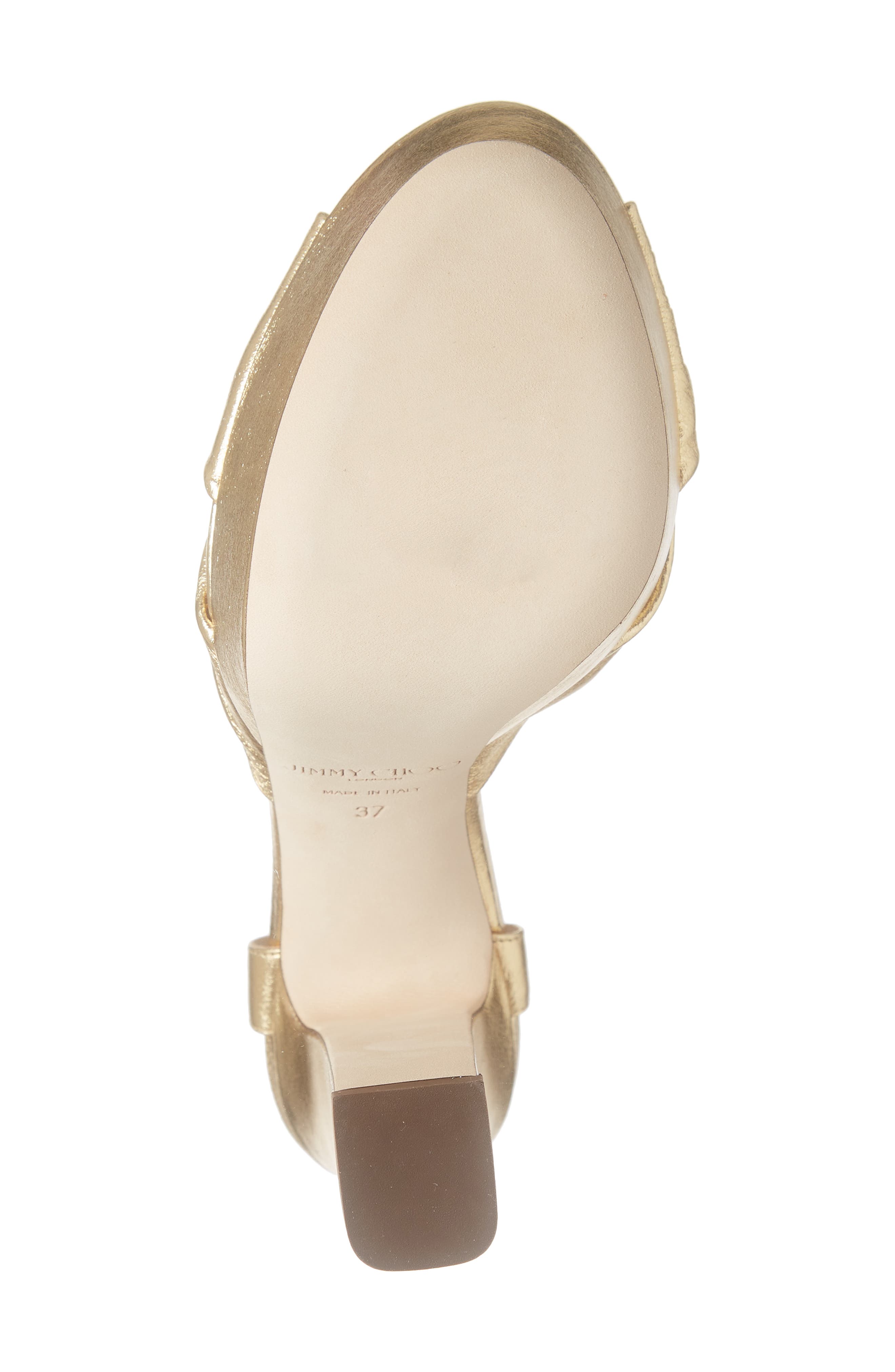 Heloise Metallic Platform Sandal, Alternate, color, GOLD