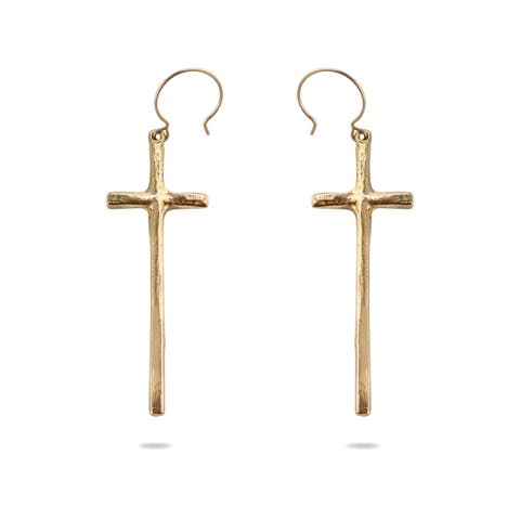 Grounded Bronze Earrings