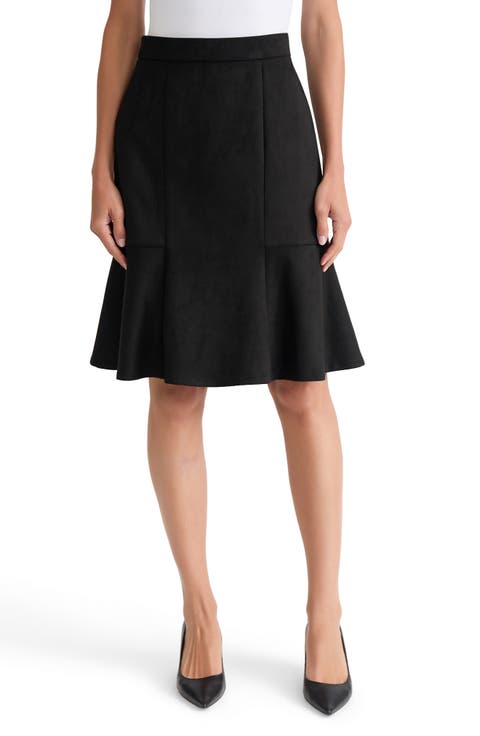 Flared Hem Skirt