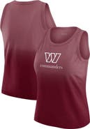 WEAR by Erin Andrews Women's WEAR by Erin Andrews x Gracie Hunt Burgundy Washington Commanders Ombre Tank Top