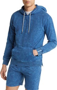 Stone Rose Acid Wash Fleece Hoodie