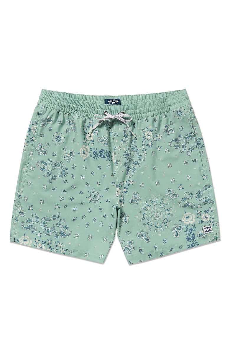 Billabong Good Times Swim Trunks, Alternate, color, Mist Green