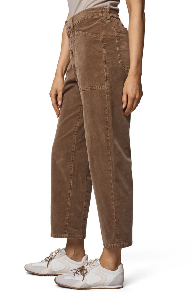 Splendid Carissa Corduroy Pants, Alternate, color, Dark Saddle