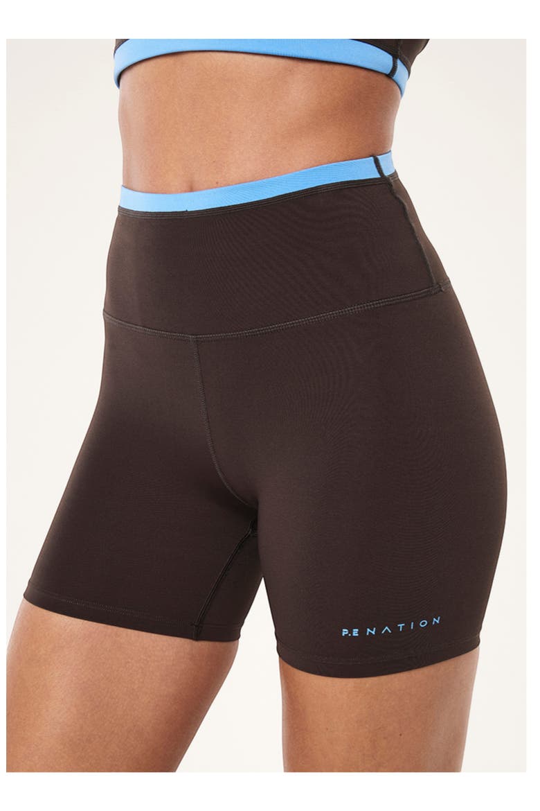 Stellar Bike Shorts, Alternate, color, COFFEE/ MARINA