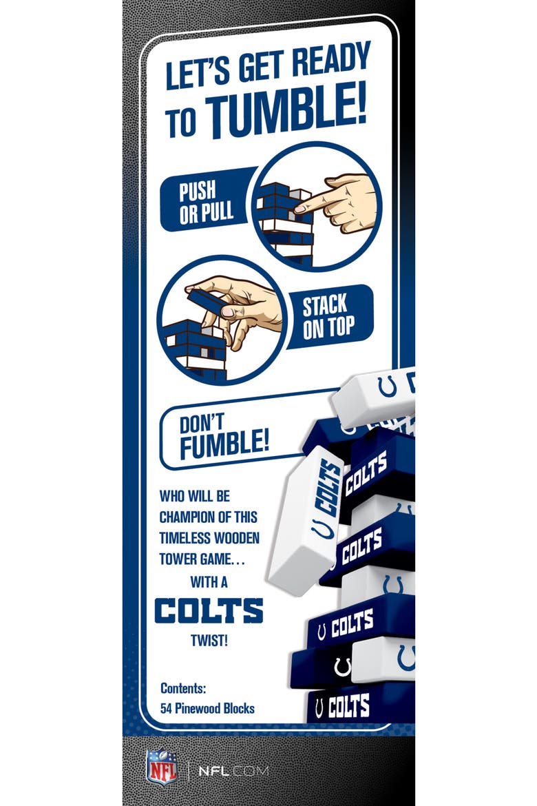 Indianapolis Colts Tumble Tower, Alternate, color, Multicolor