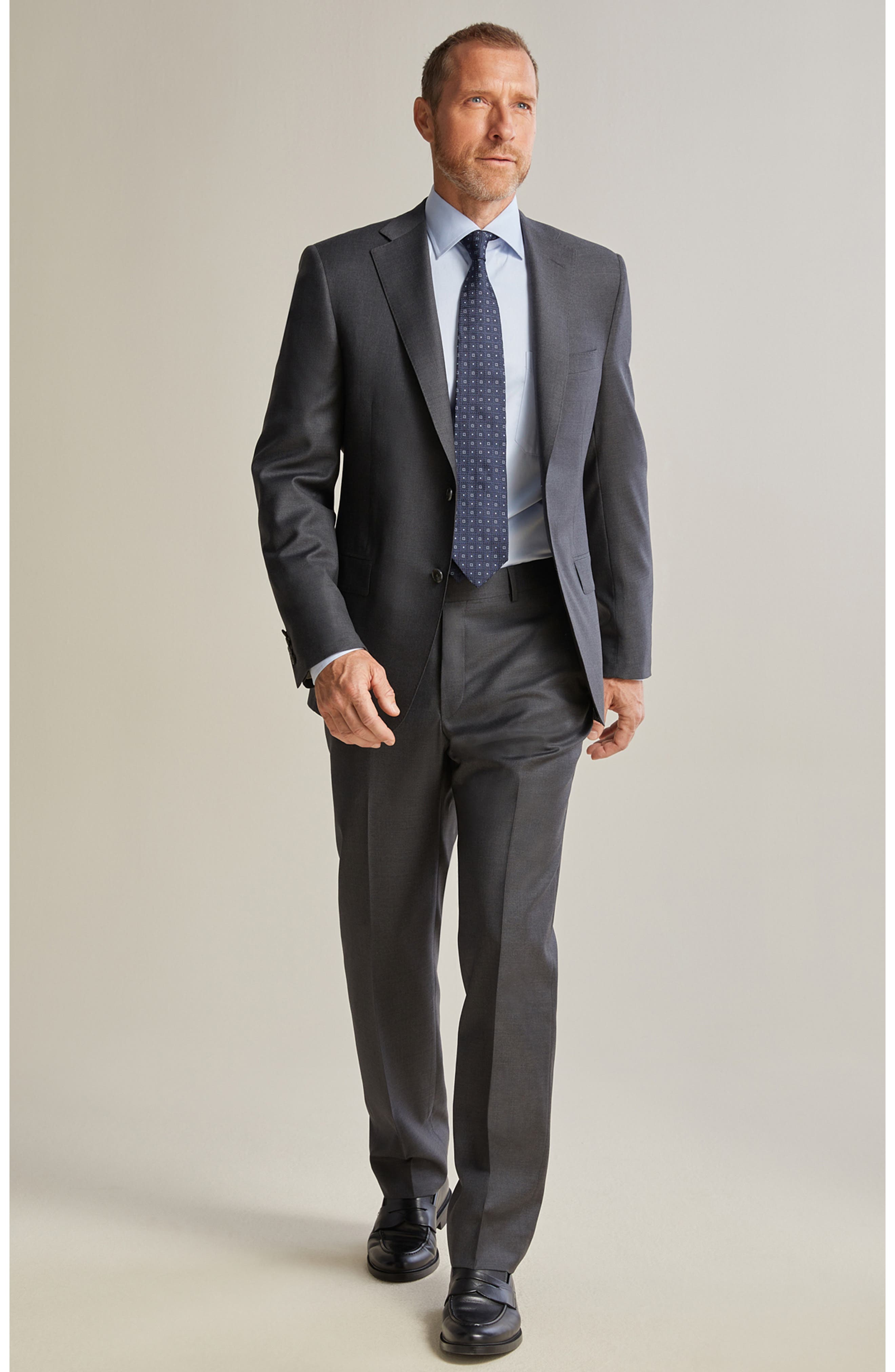 Heritage Gold Infinity Solid Wool Suit
