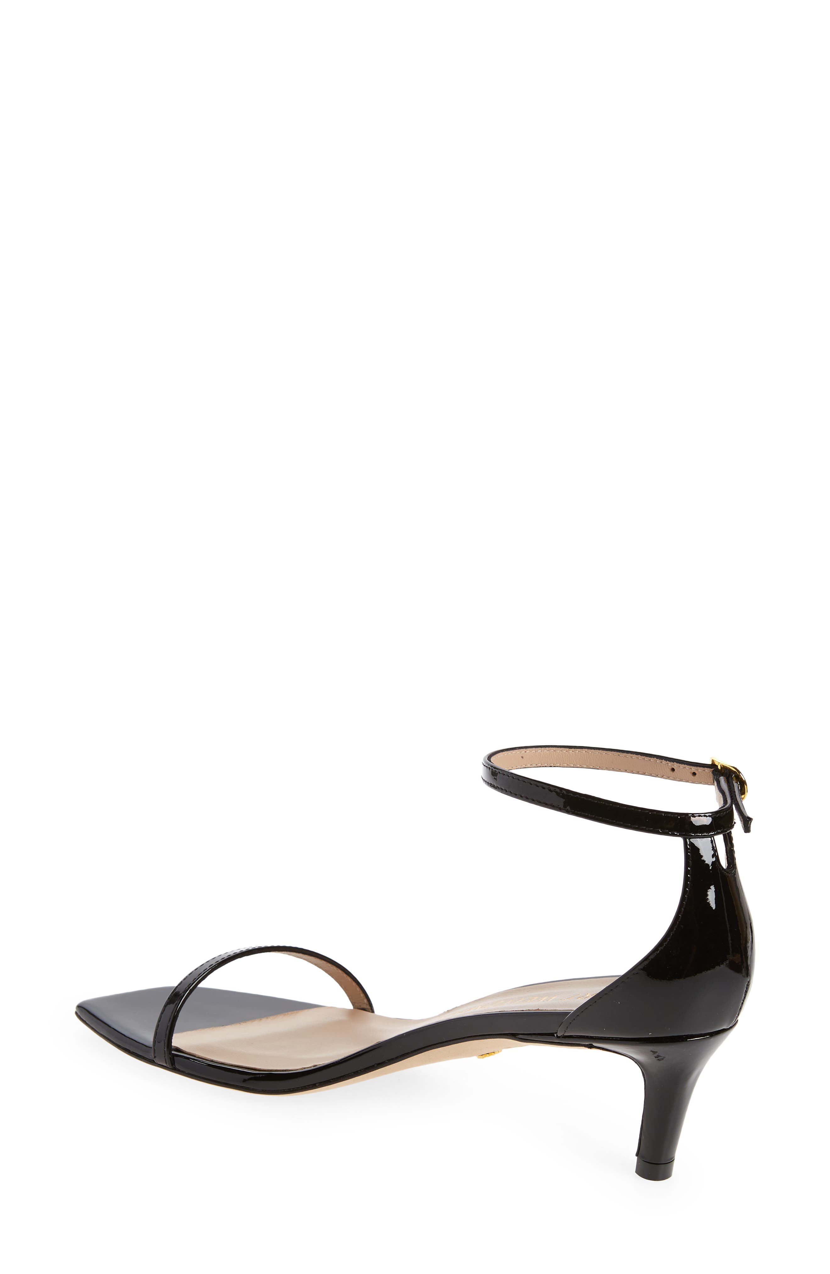 Stuart Weitzman Nudistcurve Ankle Strap Sandal, Alternate, color, 