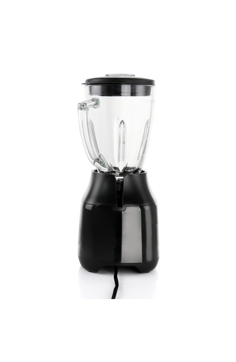 OSTER 800 Watt 6 Cup One Touch Blender with Auto Program, Alternate, color, Black