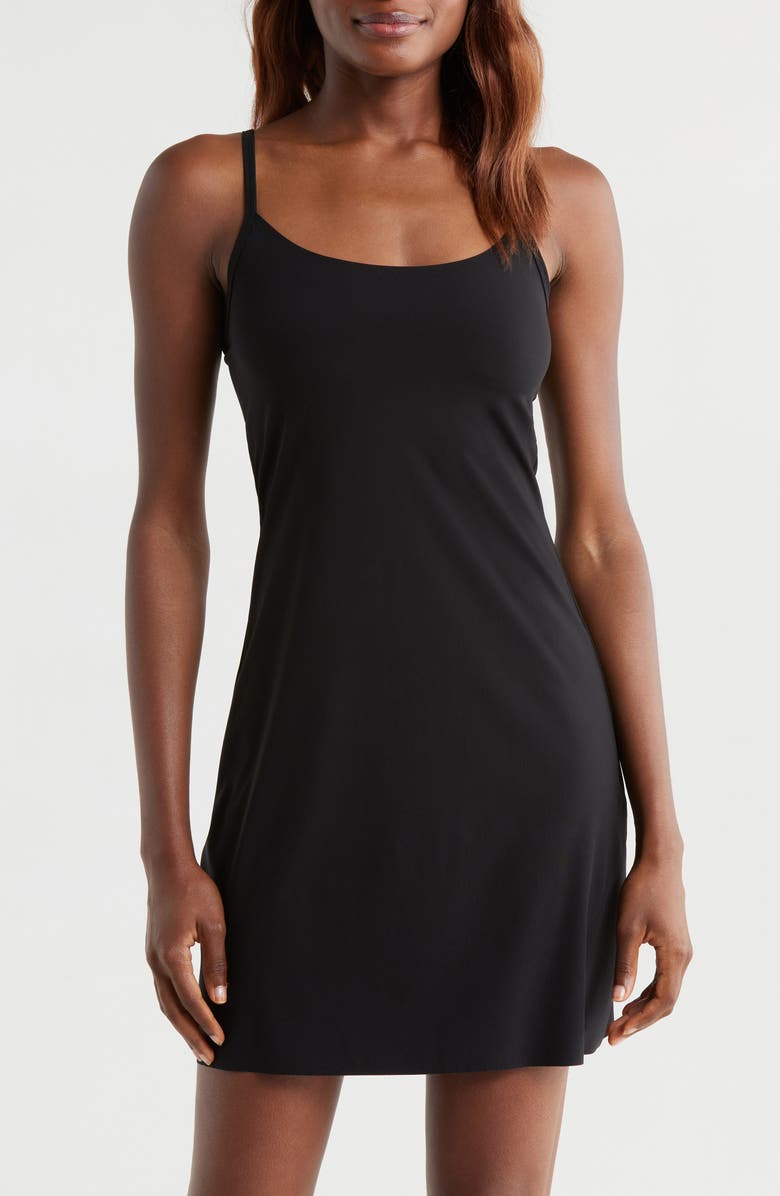 Nordstrom Everyday Invisible Edge Full Slip, Main, color, Black