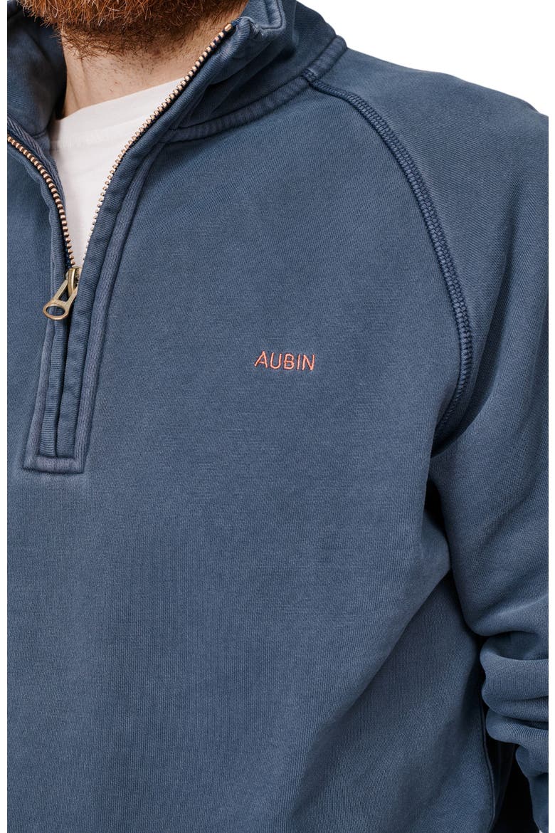 Provost Zip Neck Sweatshirt, Alternate, color, Navy