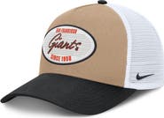 Nike Men's Nike  Khaki/Black San Francisco Giants Rise A-Frame Trucker Adjustable Hat